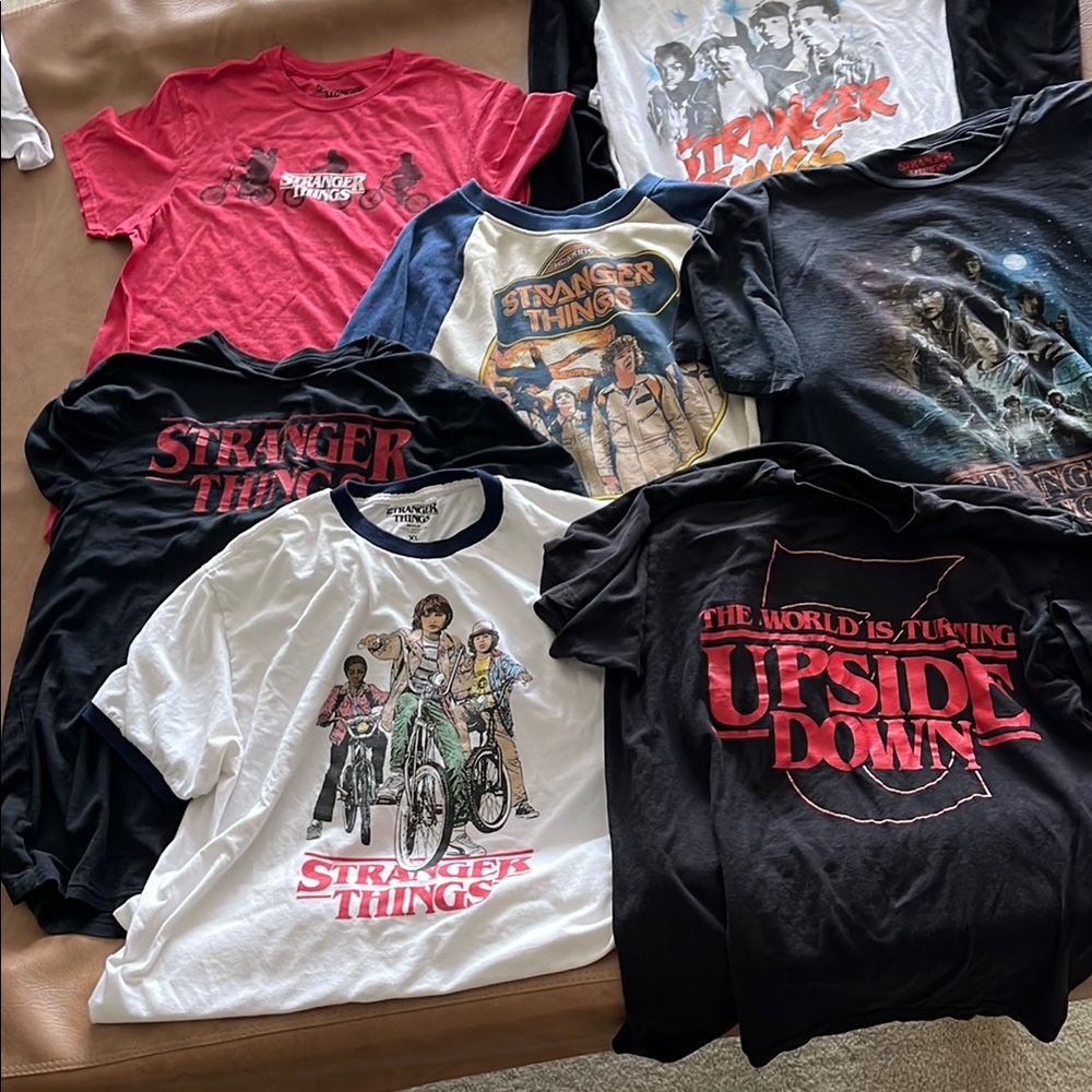 Stranger Things Adult Graphic T-Shirt  & Sweatshirt in different size from M-Xxl